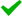 Green tick